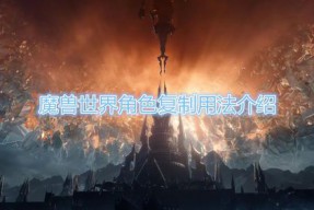 魔兽世界怎么复制按键设置(魔兽世界如何保存两套键位)